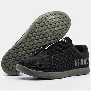 NOBULL SF Super Fabric Trainer Low - Black/Green/Ivy US M10.5/W12